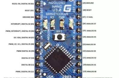 Hướng dẫn Arduino Nano - Sơ đồ chân